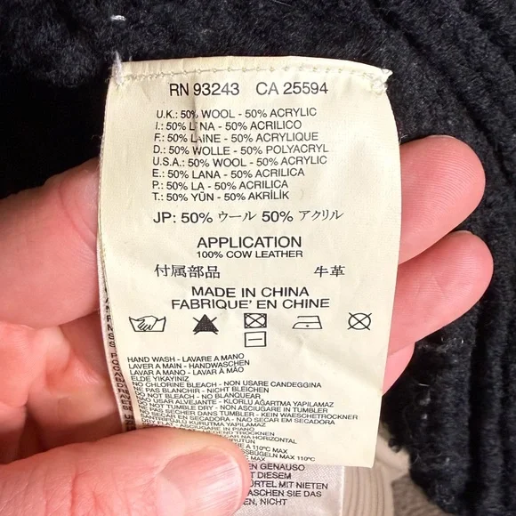 Diesel double breasted black Knit Sweater - Picture 8 of 8